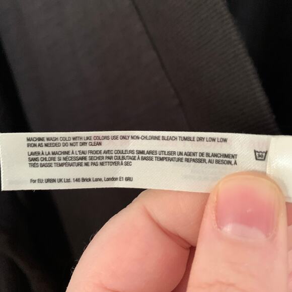 NWT Intimately Free People women's black Just Because onesie jumpsuit Small - Picture 14 of 16